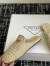 Prada Women's Crochet Mules in Natural Raffia