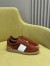 Valentino Women's Upvillage Sneaker in Brown Suede Leather