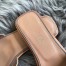 Hermes Oran Slide Sandals In Grey Swift Calfskin